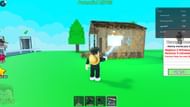 You can buy equipment from the shop to open quests and earn more. (Image via Roblox)